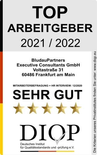 Bludau Partners | Top Arbeitgeber 2021/2022